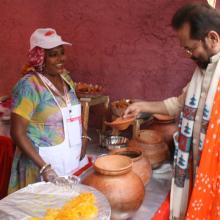 Today formally inaugurated Hunar Haat 2018 , being organised at North Central Zone Cultural Centre, Near Circuit House in Allahabad, by Ministry of Minority Affairs from 08th to 16th September 2018.