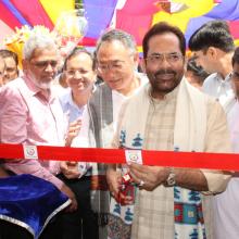 Today formally inaugurated Hunar Haat 2018 , being organised at North Central Zone Cultural Centre, Near Circuit House in Allahabad, by Ministry of Minority Affairs from 08th to 16th September 2018.