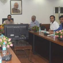 Reviewed various welfare schemes of Minority Affairs Ministry with officials