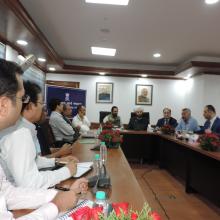 The Union Minister for Minority Affairs, Shri Mukhtar Abbas Naqvi in a meeting with the Grand Mufti of the Syrian Republic, Dr. Ahmad Badreddin Hassoun, in New Delhi on September 26, 2017.