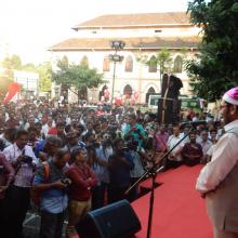 Flagged off Christmas celebration Buon Natale, largest gathering of Santa Claus, at Thrissur (Kerala).