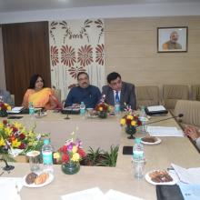 The Minister of State for Minority Affairs (Independent Charge) and Parliamentary Affairs, Shri Mukhtar Abbas Naqvi addressing the Anglo Indian community meeting, in New Delhi on January 13, 2017