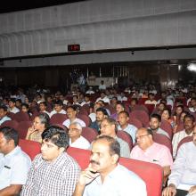 Informed common people and traders about benefits of GST at awareness programme in Hyderabad. Union Minister Sh Bandaru Dattatreya was also present. After GST, country has moved towards one nation, one tax.