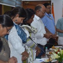 A delegation of Diocese of Delhi- Church of North India today met me at Antyodaya Bhawan. Discussed various schemes for socio-economic-educational empowerment & employment oriented skill development of the community.