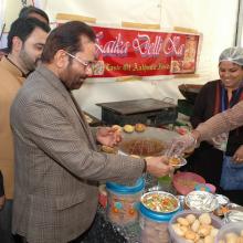 Inaugurated Hunar Haat, spectacular exhibition of traditional art-skills of master artisans at Baba Kharak Singh Marg,