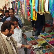 Today, I along with Puducherry Chief Minister Shri V Narayanasamy inaugurated Hunar Haat, being organised by Minority Affairs Ministry at Puducherry.